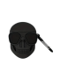 Black Skull Protective Airpod Carry Case Compatible With Airpods 1 & 2