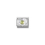 Composable Link Silver Heart Peridot