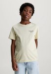 Calvin Klein Ckjk Ckj Stack Logo T-Shirt Kids - Green Haze