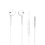 White Wired Earphones