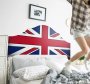 Union Jack Headboard Wall Sticker