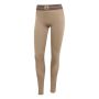 Adidas Women's Hyperglam Rib 1/1 Training Leggings - Chalky Brown
