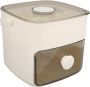 Double Layer Ice Cube Tray With Lid Square Ice Maker Box
