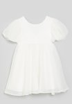 PoP Candy Puff Sleeve Dress - White