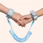Baby Anti-lost Strap Traction Rope Baby Anti-lost Bracelet With Key Lock Rope Walking Baby Safety Bracelet Traction Strap