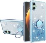 Bling Sparkle Flowers Phone Case Compatible With Samsung Galaxy A06