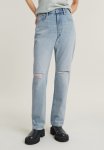G-star Raw Viktoria High Straight Wmn - Sun Faded Ripped Mirage Blue