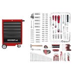 GEDORE 218 Piece 5-DRAWER Workshop Tool Trolley Assortment R21560060 3365003