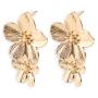 Goldair Gold Flower Element Earrings