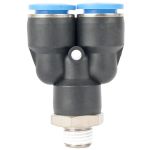 Aircraft - Pu Hose Fitting Y Joint 12MM-1 4 M - 2 Pack