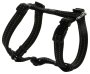 Rogz Utility Medium 16MM Snake Dog H-harness Reflective Different Colours - Black