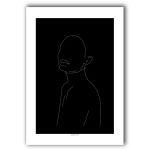 Silhouette Art Print - A4