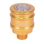 Nozzle 3 4" Flush Face Gold