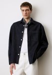 Regular Fit Denim Overshirt - Dark Denim Blue