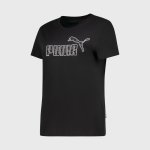 Puma W Ess+ Animal Tee _ 173762 _ Black - L Black