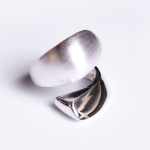 Bold Tequila 925 Sterling Silver Ring - 58 Silver