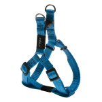 Rogz Utility Small 11mm Nitelife Step-in Dog Harness Turquoise Reflective