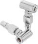 Air Pump Dual Nozzle Efficient Tire Inflator Adapter For Motorcycles