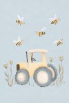 Tractor Canvas Print - 600MM X 600MM