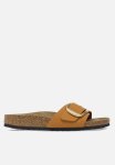 Birkenstock Madrid Big Buckle Leather Narrow - Burnt Orange