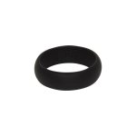 Women's Silicone Ring - Natural Selection - Black 6