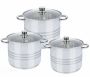 6 Piece Stock Pot With Glass Lid