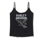 Women’s Bling Lace Tank – Harley Black