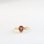 Pear Small - Pink Tourmaline - Large