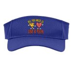 Valentines Day All You Need Love Pizza Funny Women Men Kids Sport Sun Visor Youth One Size Purple
