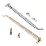 Window Fanlight Stay Brass 300MM W54