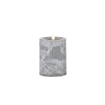 LED Candle 7.5X10CM - Concrete Look