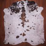 As Grade Nguni Hide 607 Tricolor XL - Extra Large Tricolor Speckled