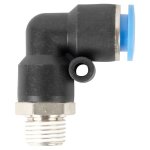 Aircraft - Elbow 12MM-1 4 M Pu Hose Fitting - 2 Pack