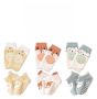 Set Of 6 Pairs Of Knee Pads And Non-slip Crawling Socks For Babies