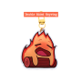Howl’s Moving Castle: Calcifer Keyring
