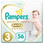 Premium Care Pants Size 3 Value Pack 56
