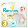 Premium Care Pants Size 3 Value Pack 56