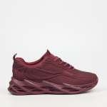 Urbanart Buzz 1 Mesh Sneaker - Burgundy - Burgundy 8