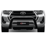 Toyota Hilux GD6 2020 – 2023 Nudge Bar Matt Black Fleet-