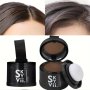 Hairline Shadow Powder Kit Multi-use Coverage For Thinning Hair And Roots Enhancing Fill-in Powder With Plant Squalane Includes Applicator For Hairline & Contouring Available