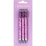 Kenzel 3PACK Ball Pen Set Pink