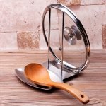 1PC Restaurant Stainless Steel Pot Cover Rack Storage Rack A Non-punching Desktop Drain Pan Support Frame That Can Be Disassembl