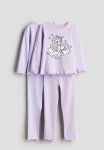 2-PACK Jersey Pyjamas - Purple Unicorn