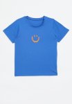 PoP Candy Smiley Print Tee-blue
