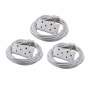 Smte 20M Extension Cord With A Two-way Multi-plug Extension Lead Bulk 3 Pack With Keychain