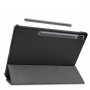Tuff-Luv Smart Folio Stand Case For Samsung Galaxy Tab S7 Plus T970/T975 12.4" - Black