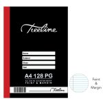 A4 128 Pg Hardcover Book - Feint & Margin