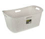 Addis High Design Laundry Basket 50L - Stone