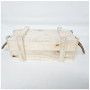 Wood Pine Ammo Box