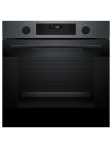 Bosch Series 4 Built In Steam Oven 60 X 60CM Black Stainless Steel HUA736EG0Z